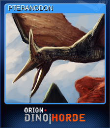 Series 1 - Card 8 of 12 - PTERANODON