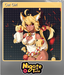 Series 1 - Card 4 of 9 - Cat Girl