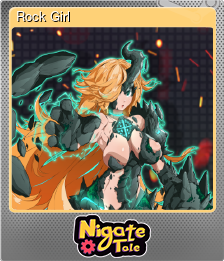 Series 1 - Card 1 of 9 - Rock Girl