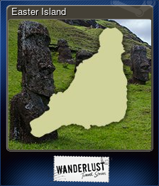 Series 1 - Card 3 of 5 - Easter Island