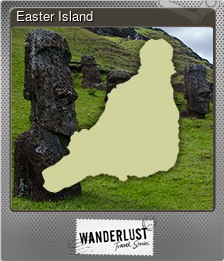 Series 1 - Card 3 of 5 - Easter Island