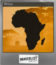 Series 1 - Card 1 of 5 - Africa