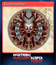 Series 1 - Card 2 of 8 - Screamsphere