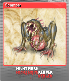 Series 1 - Card 7 of 8 - Scamper