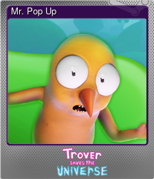 Series 1 - Card 1 of 7 - Mr. Pop Up