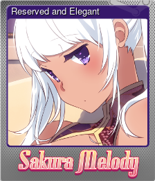 Series 1 - Card 5 of 6 - Reserved and Elegant