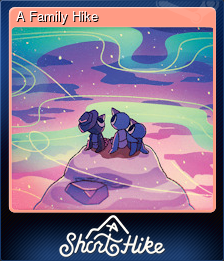 Series 1 - Card 2 of 5 - A Family Hike