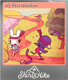 Series 1 - Card 3 of 5 - My First Marathon