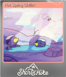 Series 1 - Card 4 of 5 - Hot Spring Chillin'
