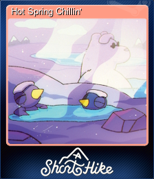 Series 1 - Card 4 of 5 - Hot Spring Chillin'