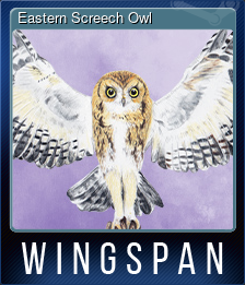 Series 1 - Card 5 of 10 - Eastern Screech Owl
