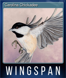 Series 1 - Card 4 of 10 - Carolina Chickadee