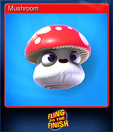 Series 1 - Card 8 of 10 - Mushroom