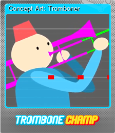 Series 1 - Card 2 of 9 - Concept Art: Tromboner