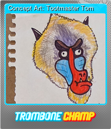 Series 1 - Card 4 of 9 - Concept Art: Tootmaster Tom