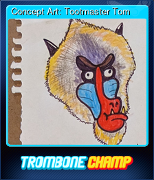 Series 1 - Card 4 of 9 - Concept Art: Tootmaster Tom