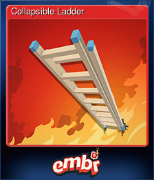 Series 1 - Card 6 of 10 - Collapsible Ladder