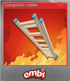 Series 1 - Card 6 of 10 - Collapsible Ladder