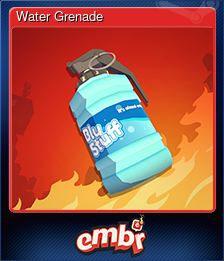 Series 1 - Card 2 of 10 - Water Grenade