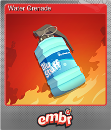 Series 1 - Card 2 of 10 - Water Grenade