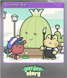 Series 1 - Card 5 of 6 - Summer Bar