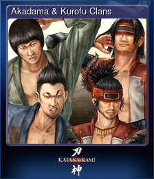 Series 1 - Card 7 of 8 - Akadama & Kurofu Clans