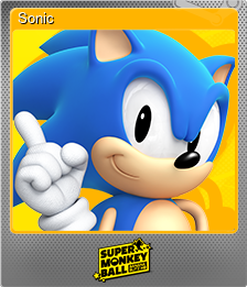 Series 1 - Card 7 of 7 - Sonic