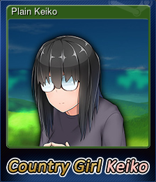 Series 1 - Card 3 of 5 - Plain Keiko