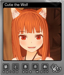 Series 1 - Card 10 of 10 - Cutie the Wolf