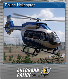 Series 1 - Card 5 of 5 - Police Helicopter