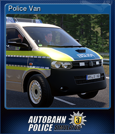 Series 1 - Card 4 of 5 - Police Van