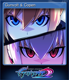 Series 1 - Card 15 of 15 - Gunvolt & Copen