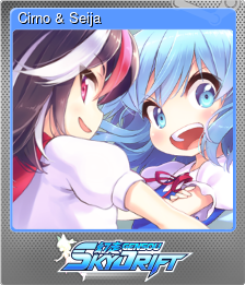 Series 1 - Card 7 of 10 - Cirno & Seija