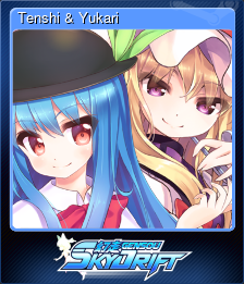 Series 1 - Card 9 of 10 - Tenshi & Yukari