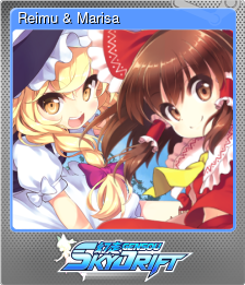 Series 1 - Card 1 of 10 - Reimu & Marisa