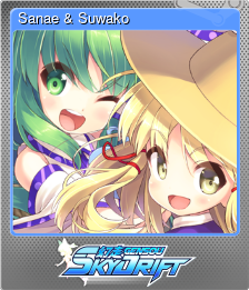 Series 1 - Card 5 of 10 - Sanae & Suwako