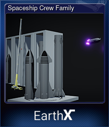 Series 1 - Card 12 of 13 - Spaceship Crew Family