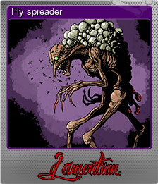 Series 1 - Card 5 of 10 - Fly spreader