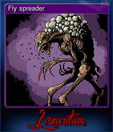 Series 1 - Card 5 of 10 - Fly spreader