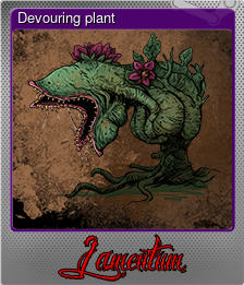 Series 1 - Card 2 of 10 - Devouring plant