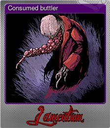 Series 1 - Card 7 of 10 - Consumed buttler