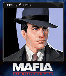 Series 1 - Card 5 of 6 - Tommy Angelo