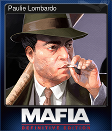 Series 1 - Card 3 of 6 - Paulie Lombardo