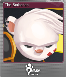 Series 1 - Card 4 of 5 - The Barbarian