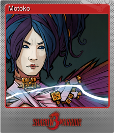 Series 1 - Card 1 of 10 - Motoko