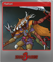 Series 1 - Card 4 of 10 - Hattori