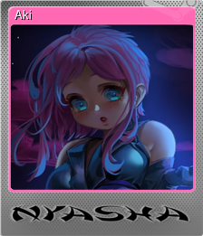 Series 1 - Card 1 of 10 - Aki