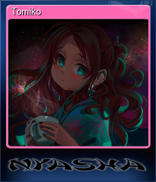 Series 1 - Card 8 of 10 - Tomiko