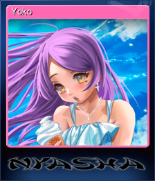 Series 1 - Card 3 of 10 - Yoko