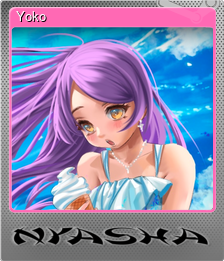 Series 1 - Card 3 of 10 - Yoko